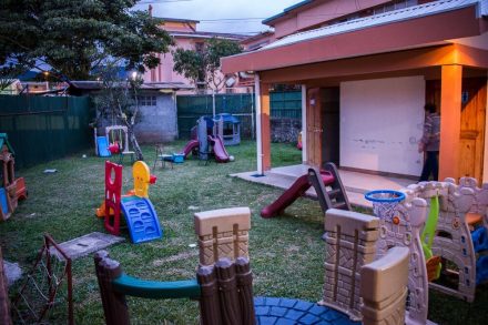 Casa Cuna Costa Rica outdoor playground